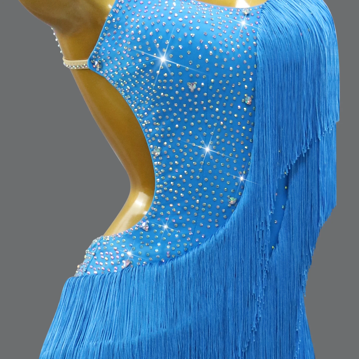 فستان رقص نسائي لاتيني بدلة جديدة لقاعة الرقص للأطفال 2025 ملابس رقص للحفلات النسائية تنورة الفتيات المنافسة زي السامبا الأنيق