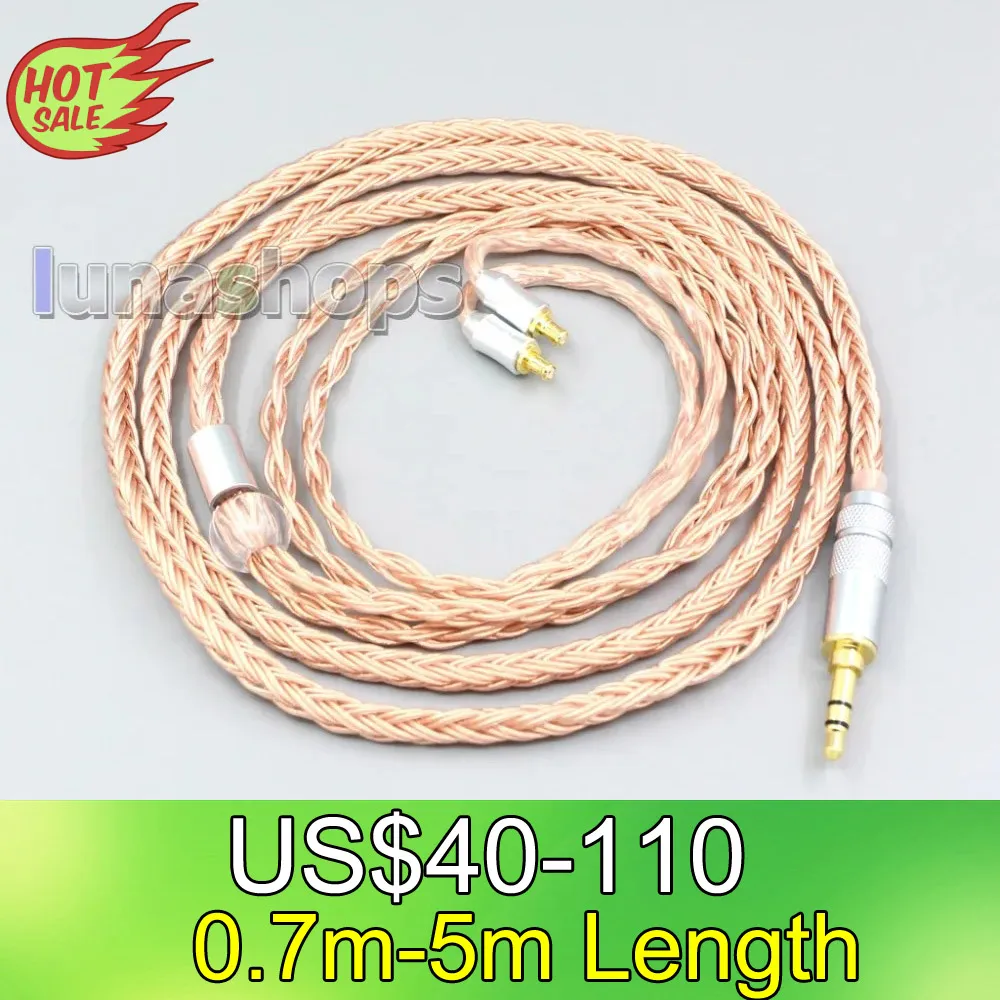 

LN006739 16 Core 99% 7N OCC Earphone Cable For Audio Technica ath-ls400 ls300 ls200 ls70 ls50 e40 e50 e70 312A