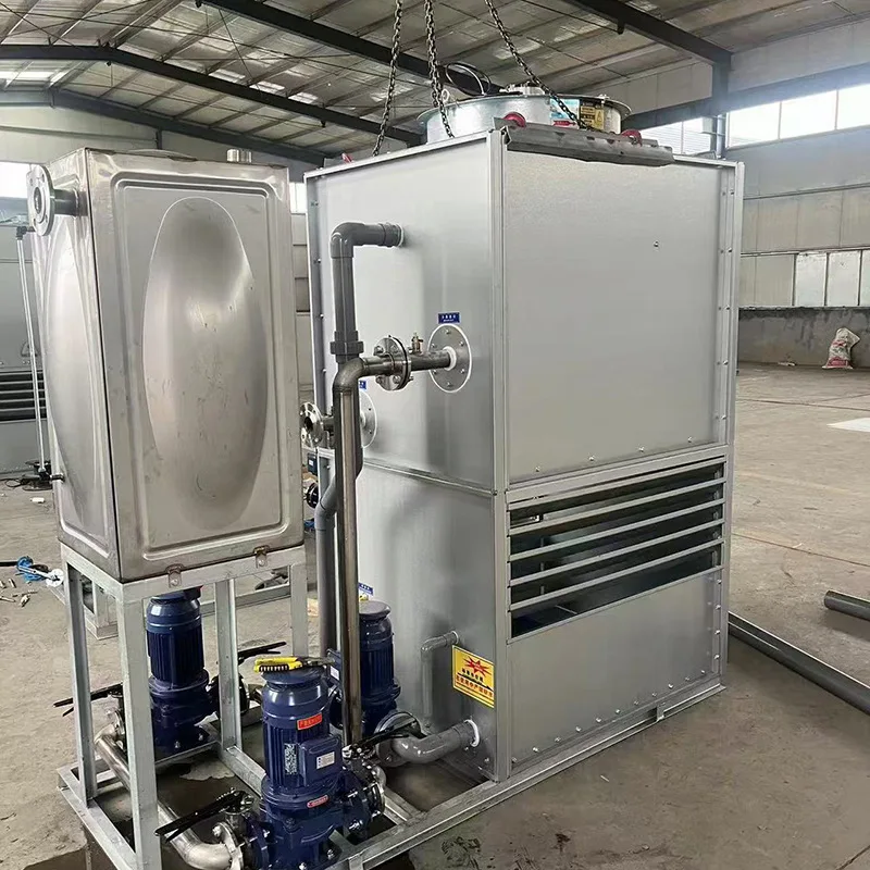 Closed Square Counter Current Water Circulation Heat Dissipation Industrial Closed Cooling Tower