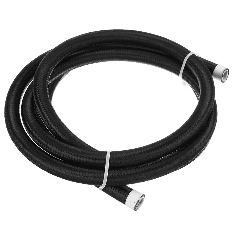 1M/2M/3M/4M 3AN 4AN 6AN 8AN 10AN PTFE E85 Fuel Hose Oil Gas Cooler Line Turbo Pipe Brake Tube Nylon 304 Stainless Steel Braided view 6