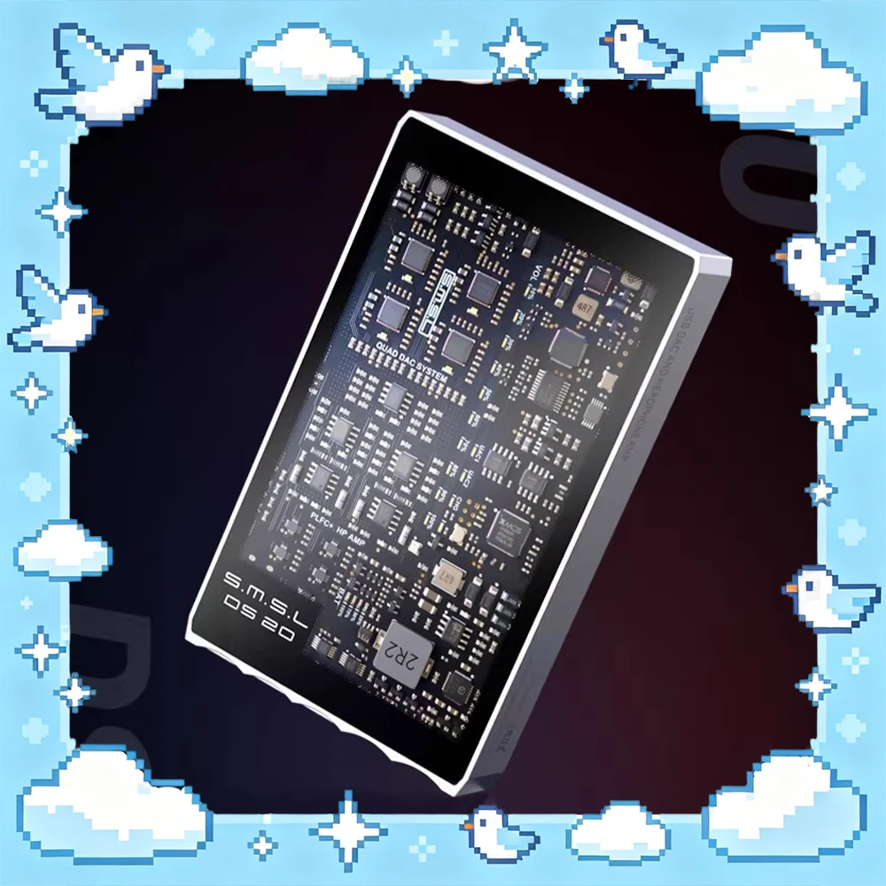 

Усилитель для наушников SMSL DS20 с чипом декодирования CS43131, 4-канальный, с балансным усилением, индивидуальная настройка, дизайн усилителя для наушников с полностью балансной схемой PLFC.