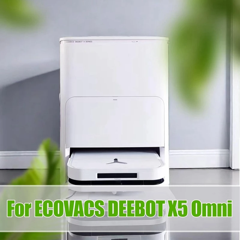 Для робота-пылесоса Ecovacs Deebot X5 Omni / X5 Pro, основная боковая щетка, Hepa фильтр, Швабра, тканевые мешки для пыли, аксессуары