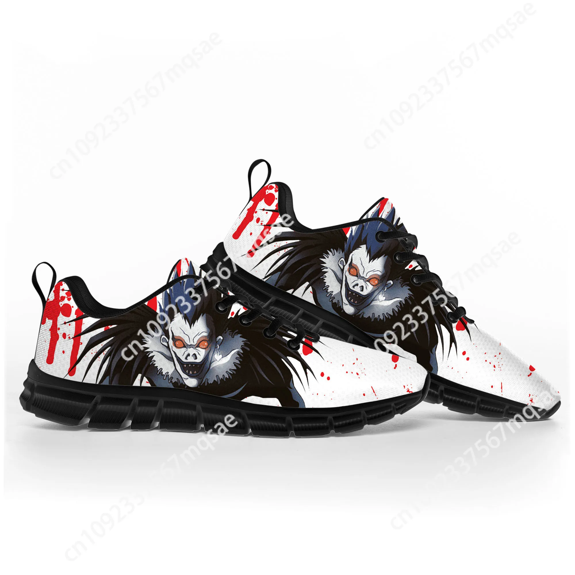 

Demon Ryuk Horror Halloween Death Note Sports Shoes Mens Womens Teenager Kids Children Sneakers Custom High Quality Couple Shoe