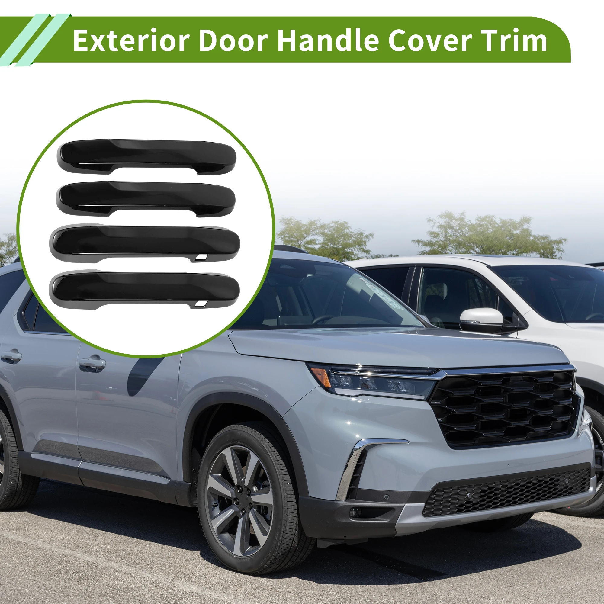 

UXCELL Exterior Door Handle Cover Trim Door Handle Cover for Honda Passport 2025-2026