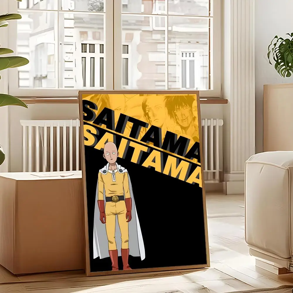 Anime - O-One-Punchs M-Mans Poster Canvas Wall Art Poster for Bedroom Living Room Home Decoration - view 4