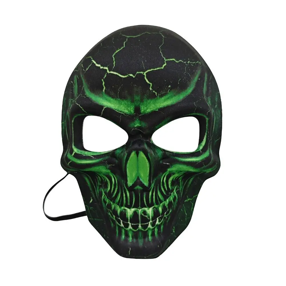 

Creative 3D Halloween Mask EVA Adjustable Skull Face Cover Props Soft Ghost Skull Mask Unisex