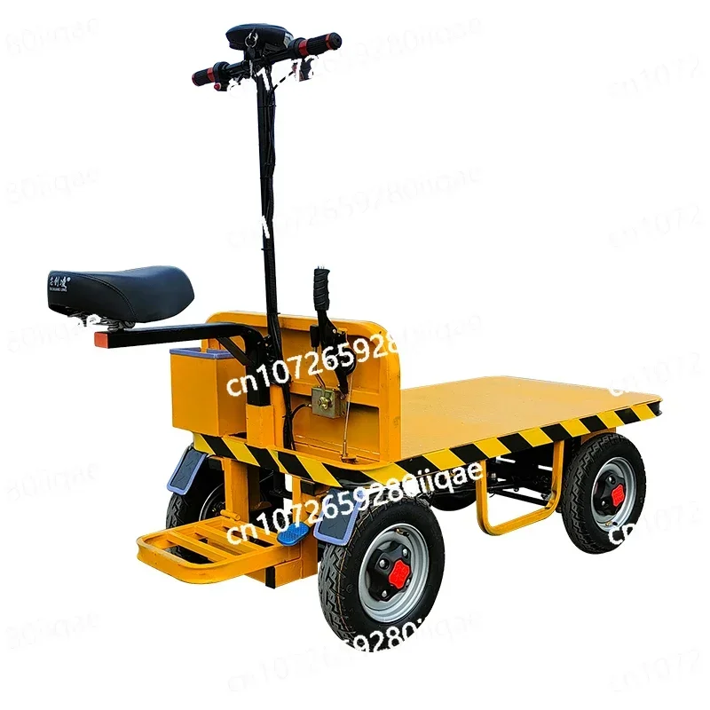 Electric Flatbed Truck, Push Truck, Load King Stall , Hand Push and Pull Freight Four-wheeler, Freight , Transporter