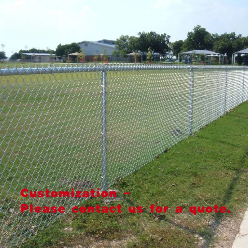 custom.Galvanized Wire Mesh and Waterproof Pvc Coated Chain Link Fence 6ft Chian Link Fence Galvanized