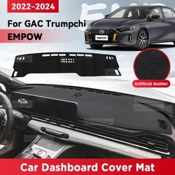 For GAC Trumpchi EMPOW 2022-2024 Car Dashboard Cover Mat Sun Shade Pad Avoid Light Mat Instrument Carpet Protection Accessories