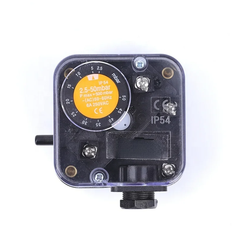 Square Miniature Explosion-Proof Adjustable Air Pressure Switch