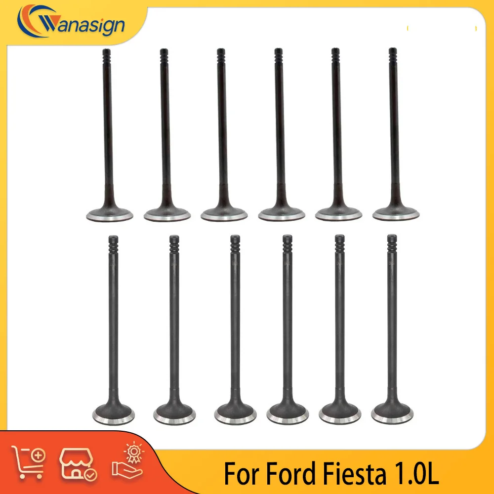 

Комплект впускных и выпускных клапанов для двигателя 1.0 л L3 (бензин) для Ford EcoSport Fiesta 1.0L EcoBoost 2014-2021 гг.