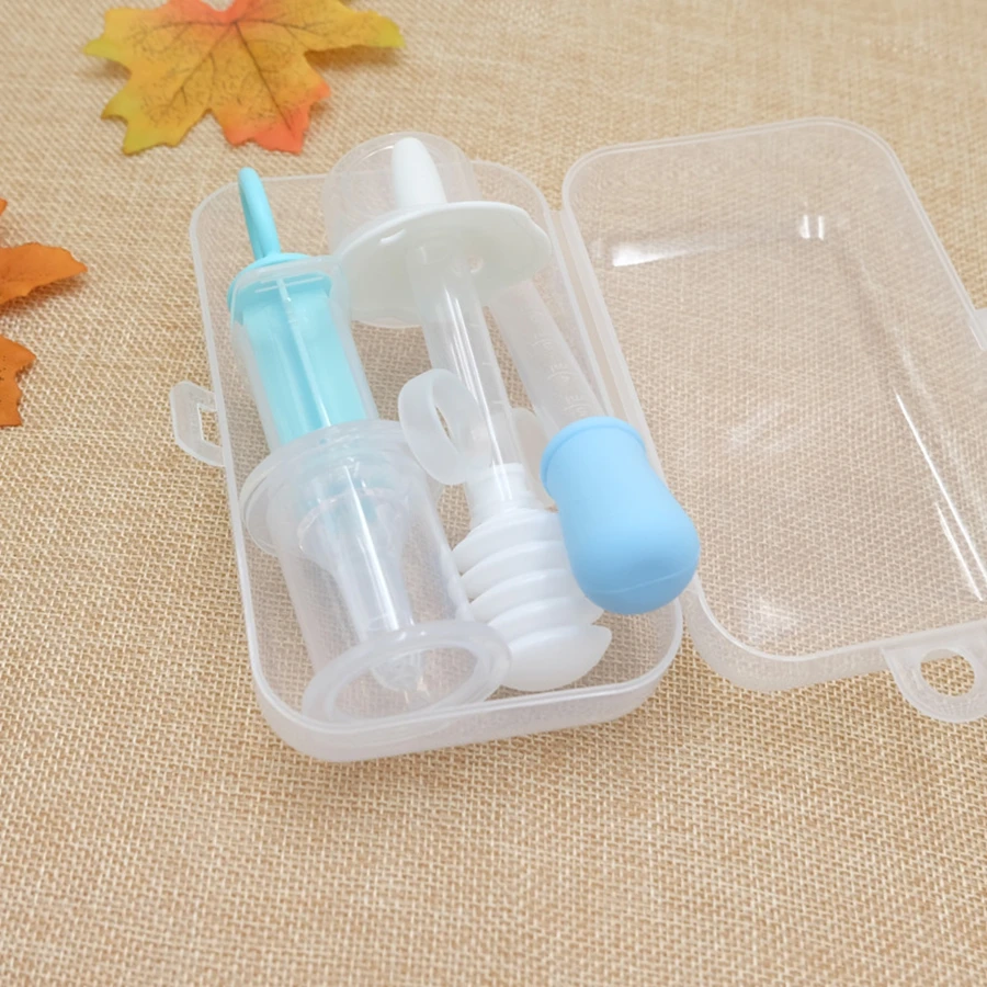 Silicone baby feeder, straw feeding device, baby anti choking device, baby drinking water and taking medicine dropper type feede