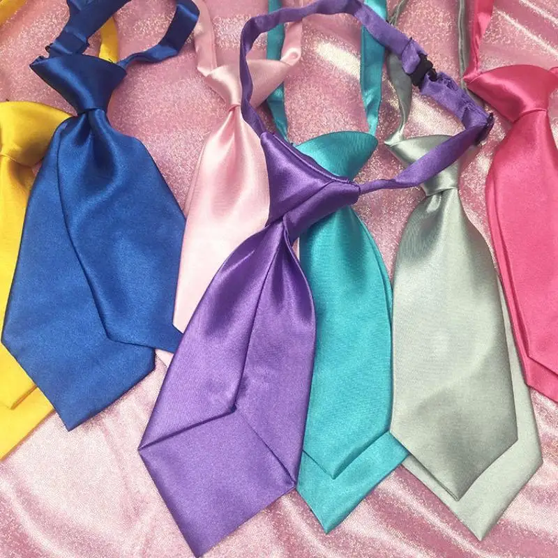 Modische 20CM Damen-Krawatte Britische Doppellagige Krawatte Verstellbare Neuartige Kinder-Halsbekleidung – Detail 9