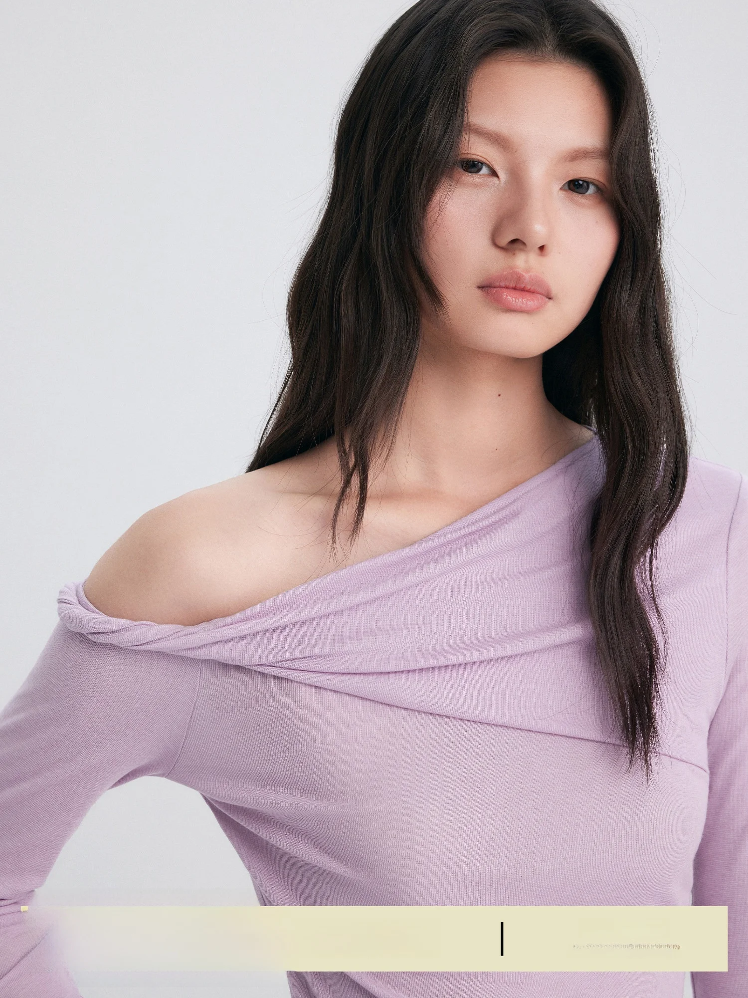 

Spring Gentle Girl oulder Bared Long Sve Slim Fit T irt Women's Faionable Casual irt Bymolycho Soft Cotton Top