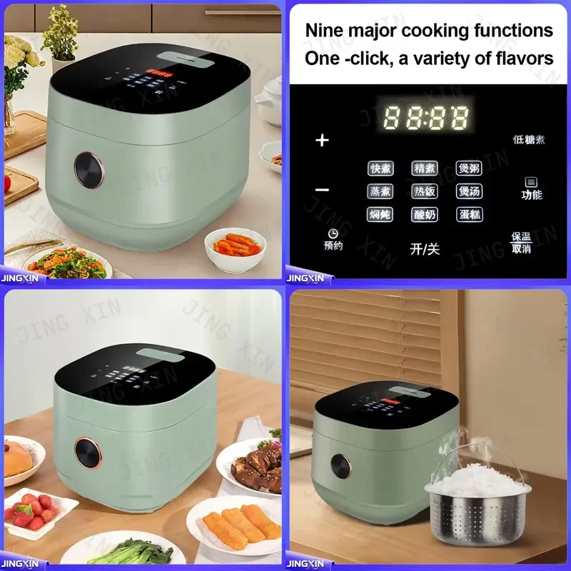 custom for Programmable Smart Rice Cooker Intelligent Cordless Ceramic Inner Pot Multi Function Kitchen Appliance OEM