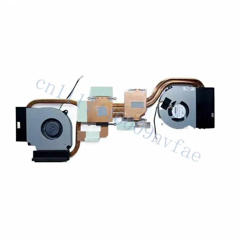 New Laptop CPU+GPU Radiator with fan set for Shenzhou Z7M-CU5NB Mechanic T58-VG65 T Fan Module 6-31-NH5B2-101 0.8
