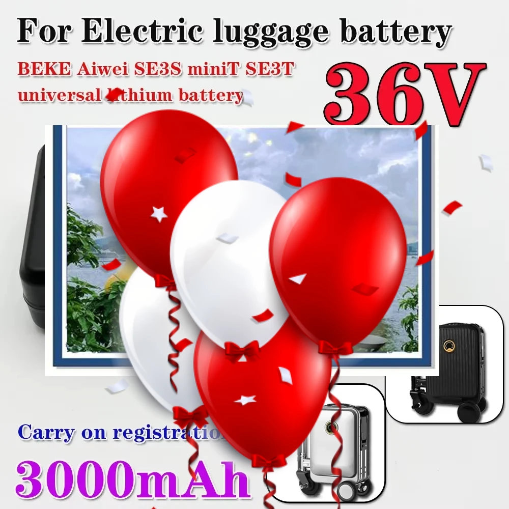 

Original Battery 36V 3000mAh Suitable for Airwheel MiniT SE3T SE3SL Airway SE3S BEKE Electric Luggage battery