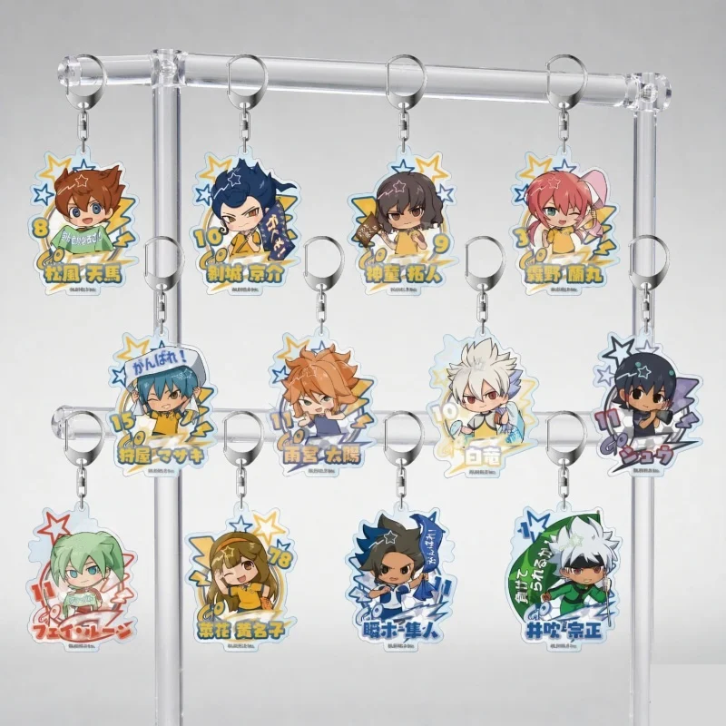 Game Inazuma Eleven Anime GO Shindou Takuto New Acrylic Stand Figure KeyChain Q Version Fans Collectible Gift