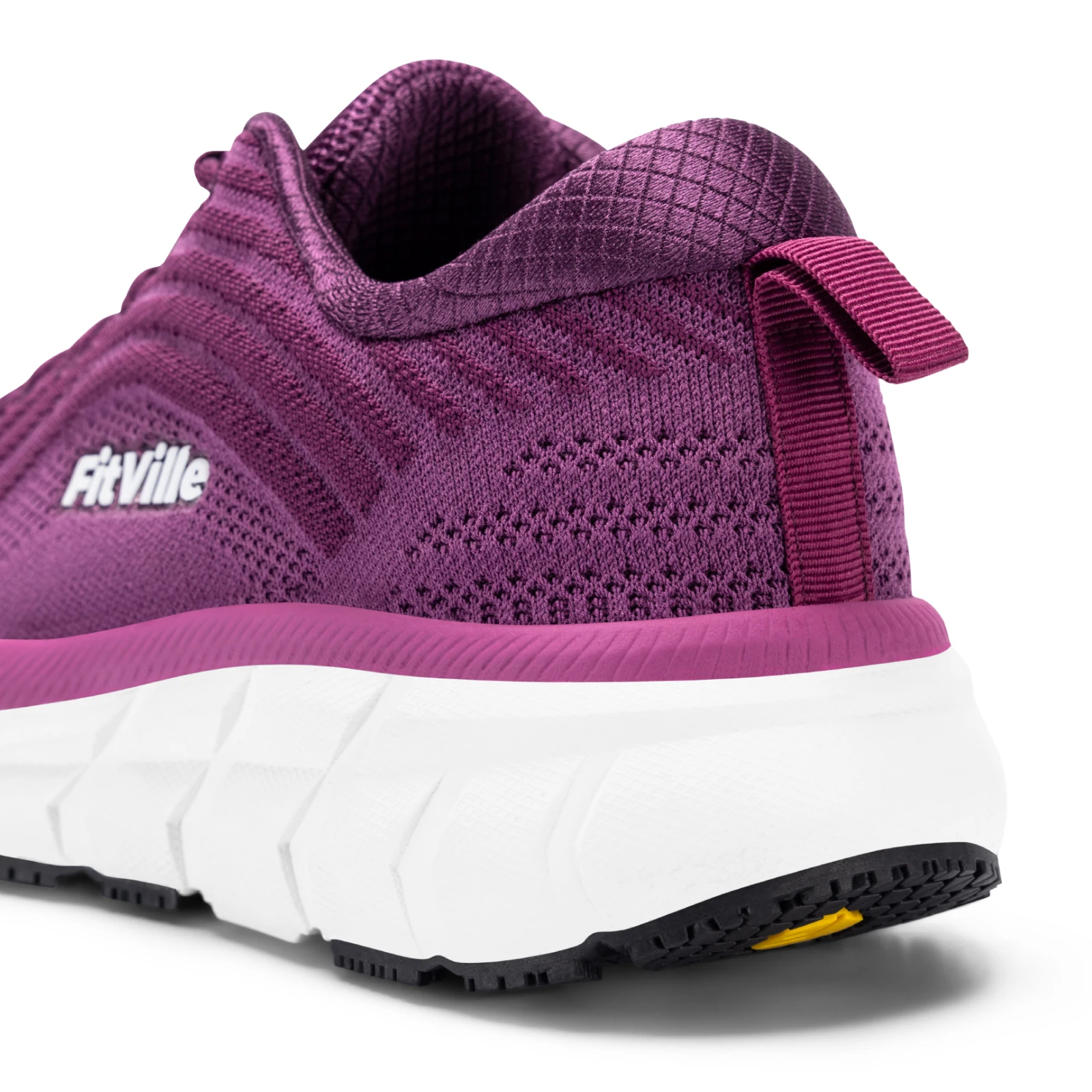 FitVille Schuhe mit breiter Zehenbox für Damen, atmungsaktive, breit geschnittene Laufschuhe, leicht, für geschwollene Füße mit gepolsterter Schmerzlinderung. – Detail 16
