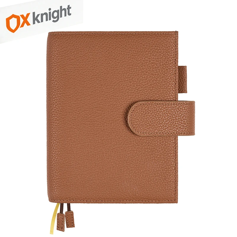 ox-knight-2026-luxury-original-series-a6-plus-cover-for-a6-notebook-litchi-grain-cowhide-planner-organizer-agenda-journal-diary