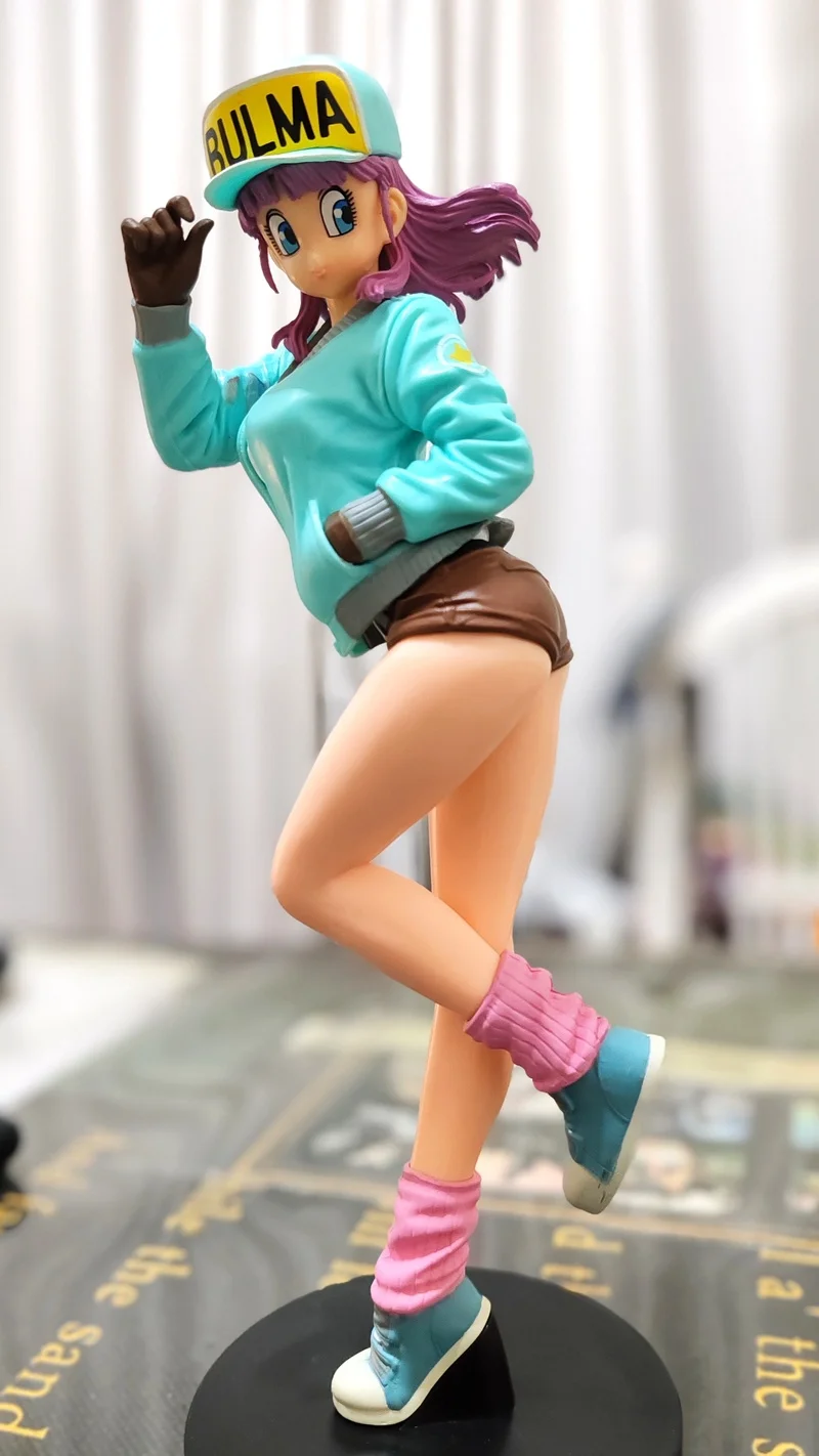 Figuras de Dragon Ball de 26cm, figura de acción infantil Z Bulma, estatua, modelo de juguete, muñeca, decoración coleccionable, regalos de Navidad para niños