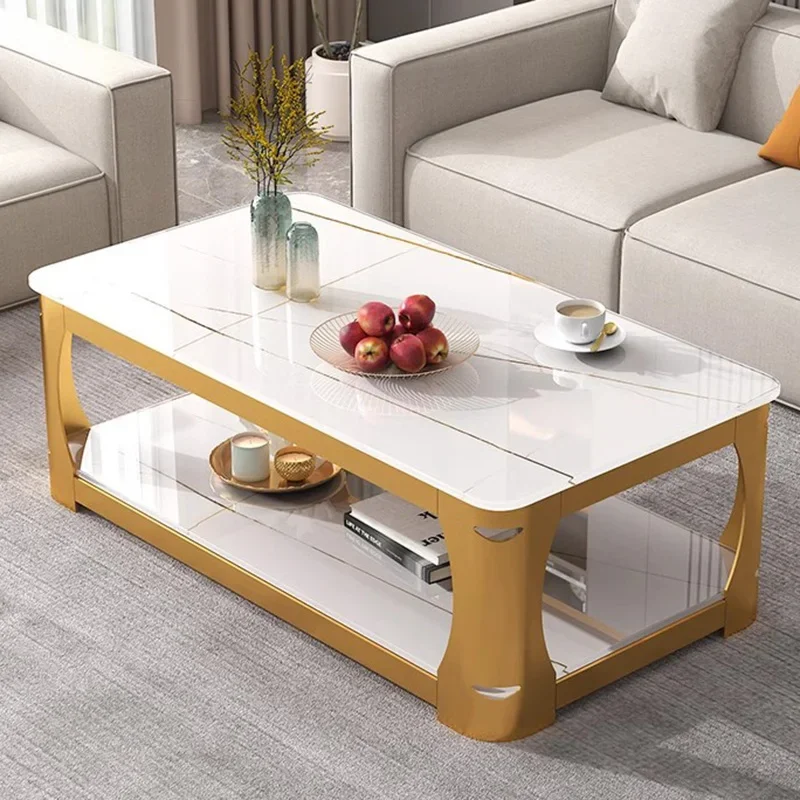 Simple Clear Coffee Table Cute Decoration Luxury Living Room Modern Designer Side Table Unique Couchtisch Postmodern Furniture