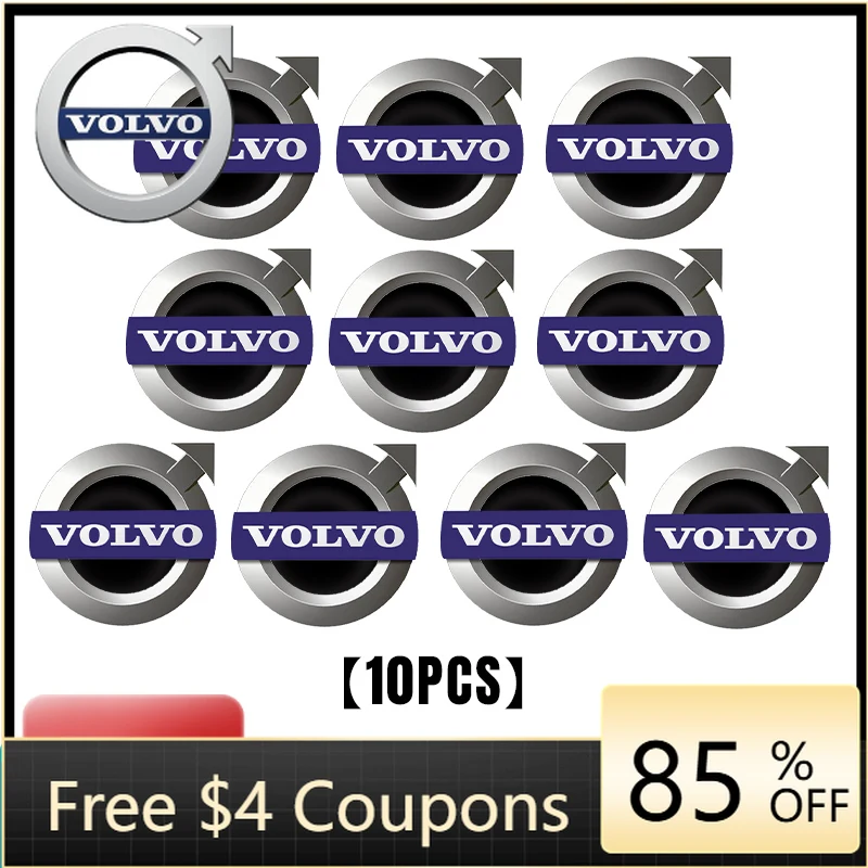 

Emblems 2026 New For Volvo Car Key Badge Replacement Stickers Decoration Emblem For Volvo XC90 V90 V60 XC60 V40 S80 S60 S90 C40