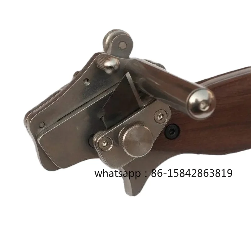 Handmade Leather Belt Cutter, Stainless Steel Cutting Tool