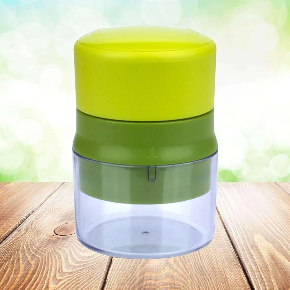 

Garlic Press Machine Multifunction Mincer With Storage Container For Crushing Garlic Walnut Olive Peanut Kitchen Gadget