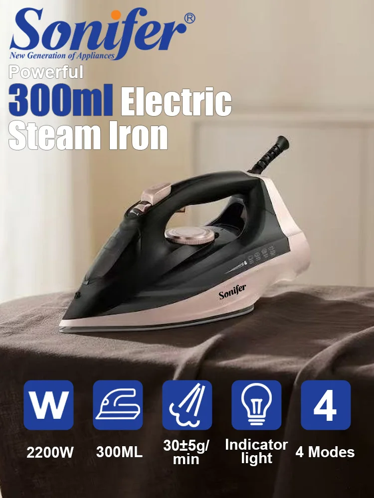 steam-iron-sonifer-sf-9121-2200w-ceramic-soleplate-vertical-steam-self-cleaning-steam-burst-300ml-tank-clothes-iron