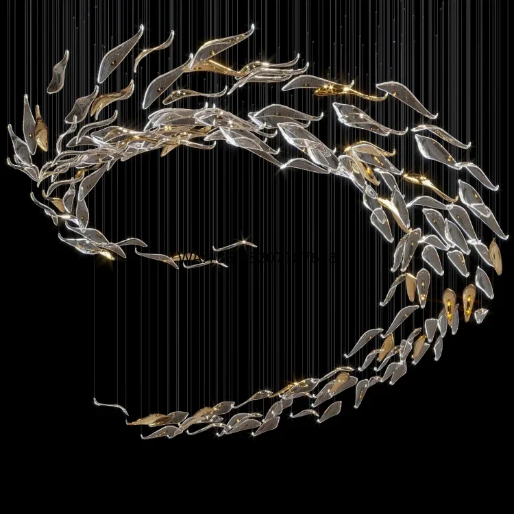 Contemporaneo per interni LED moderno industriale minimalista facile da appendere per scala regolabile in altezza