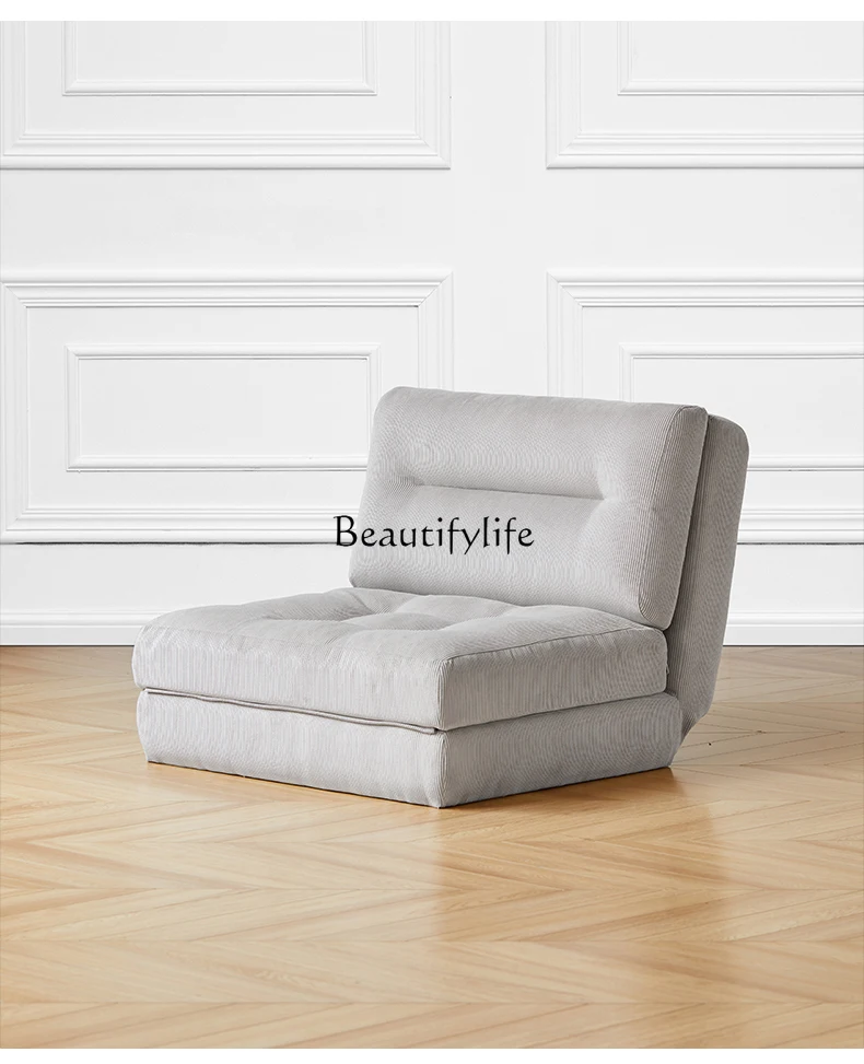 

Nordic Single Sofa Simple Small Apartment Foldable Cloth Vintage Living Room Lazy Sofa