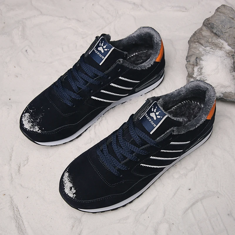 Мужская повседневная обувь 2025 Новый стиль, классические мужские кроссовки из хлопка, уличная дышащая спортивная обувь для бега