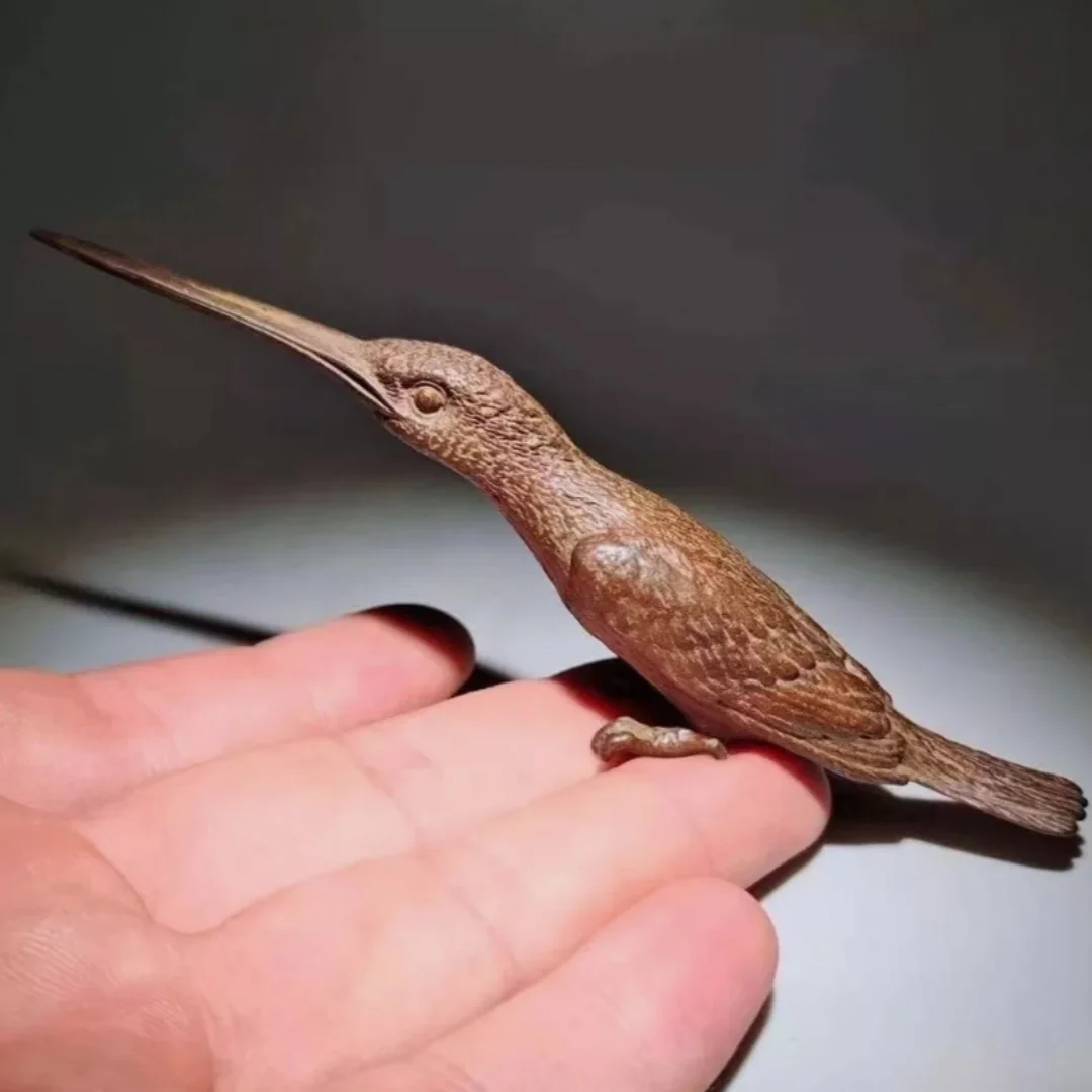 Bird Figurine Bronze Statue Animal Figurines Toys House Office home Decor Gifts