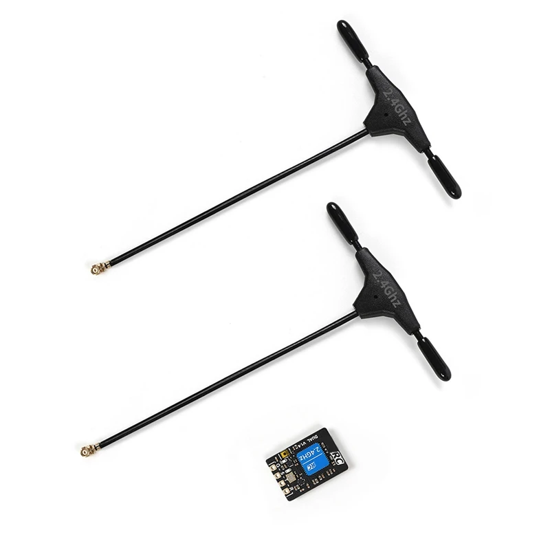 ABMF-For GEPRC ELRS DUAL 2.4Ghz Diversity Receiver RX 25-1000Hz Built-In TCXO With Dual Antenna For FPV RC Drone