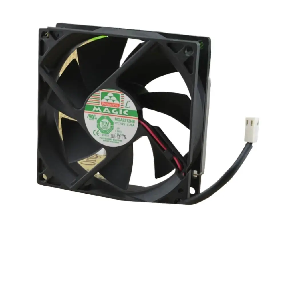 

For MAGIC 9025 Ball Bearing Cooling Fan 12V 0.25A MGA9212HB 9cm PC Case, Server, Electronics Cooling, Power Supply Unit