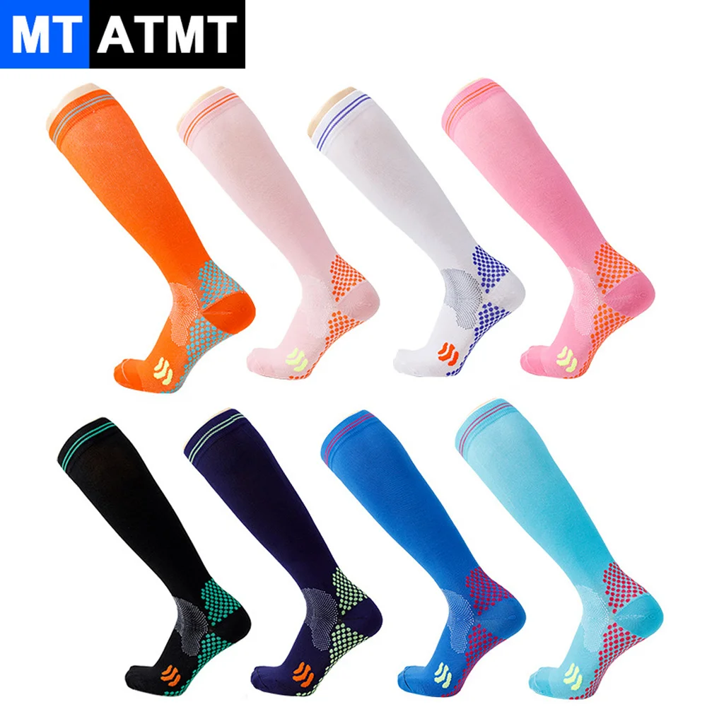 1Pair Compression Socks for Men and Women 20-30 MMHg Sports Socks