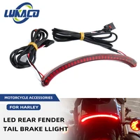 Luz LED trasera para motocicleta Harley Softail Fat Bob FXFBS 114 FXFB 2018-2022, intermitente, luces de marcha, piezas de lámpara