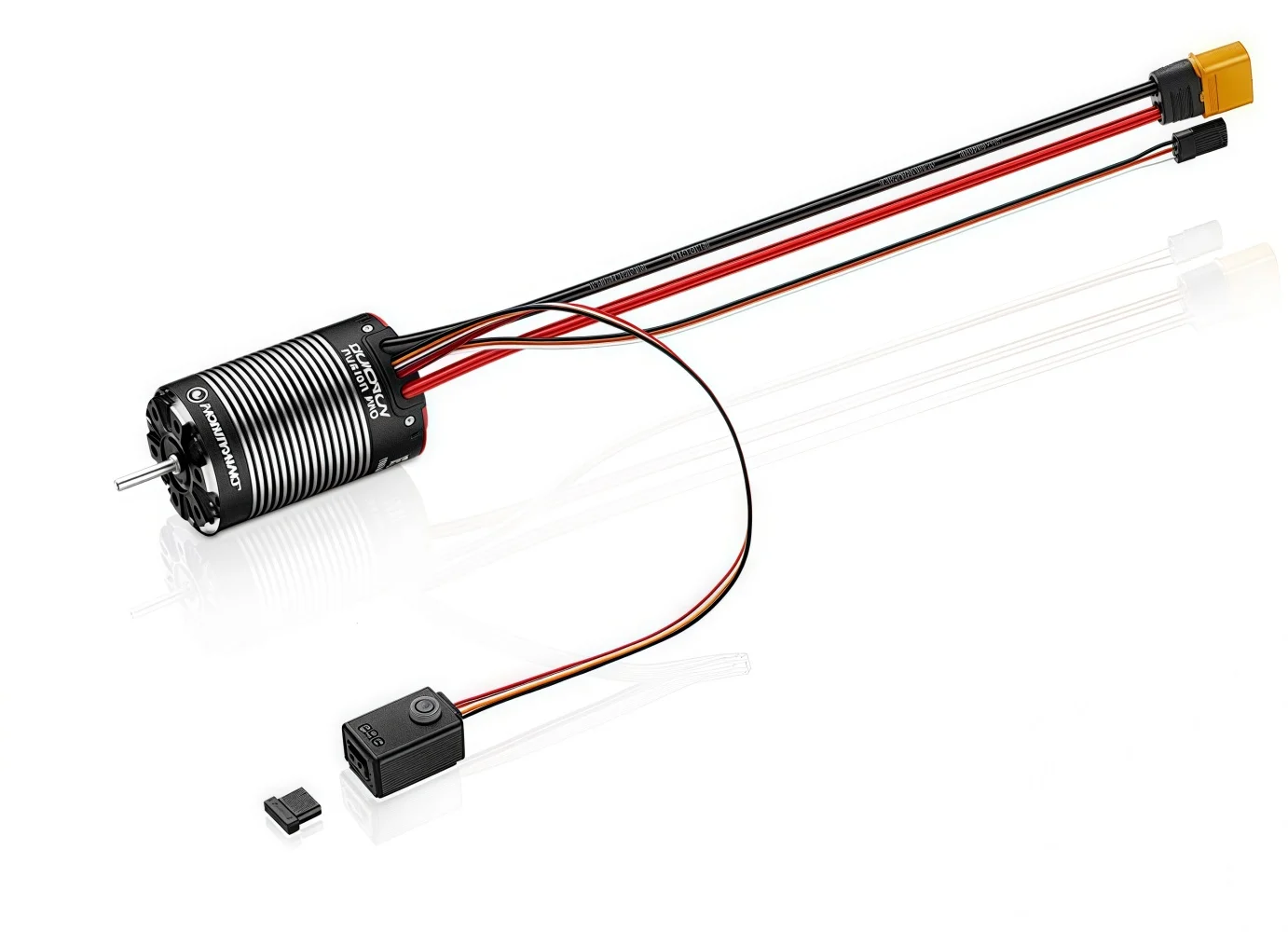 FATJAY Hobbywing Fusion PRO 2300KV 2 em 1 Motor de escalada sem escova à prova d'água com sensor 2-3S para crawler 1/10