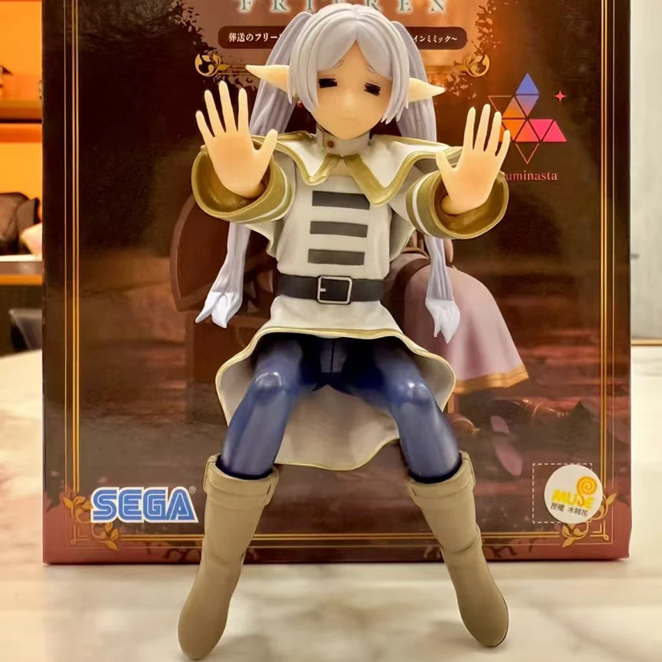 핫! 애니메이션 피규어 루미네어 프리렌: 여행의 끝 너머 보물 찾기 프리렌 만화 귀여운 모델 인형 장난감 컬렉션