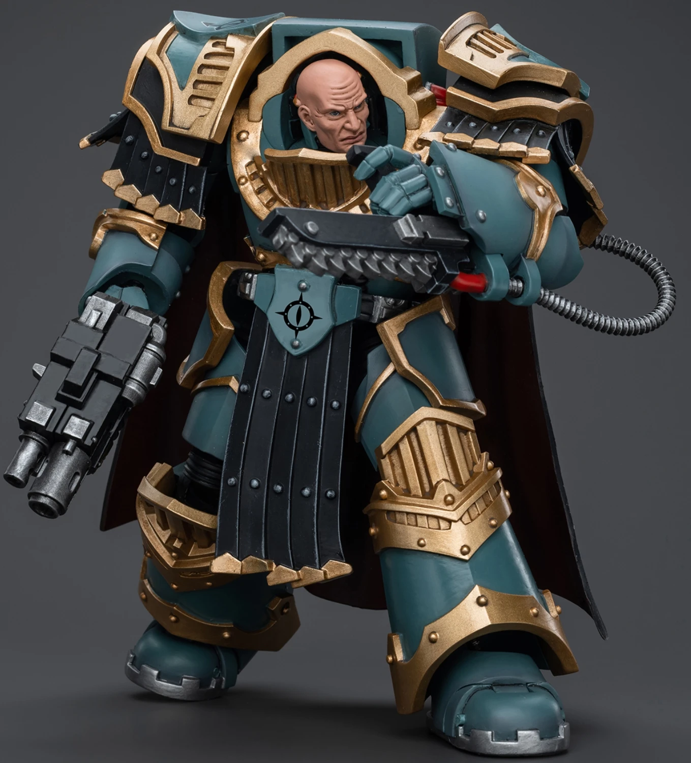 HiPlay JoyToy Warhammer Sons of Horus Legion Praetor in Cataphractii Terminator Armor 1:18 actiefiguren