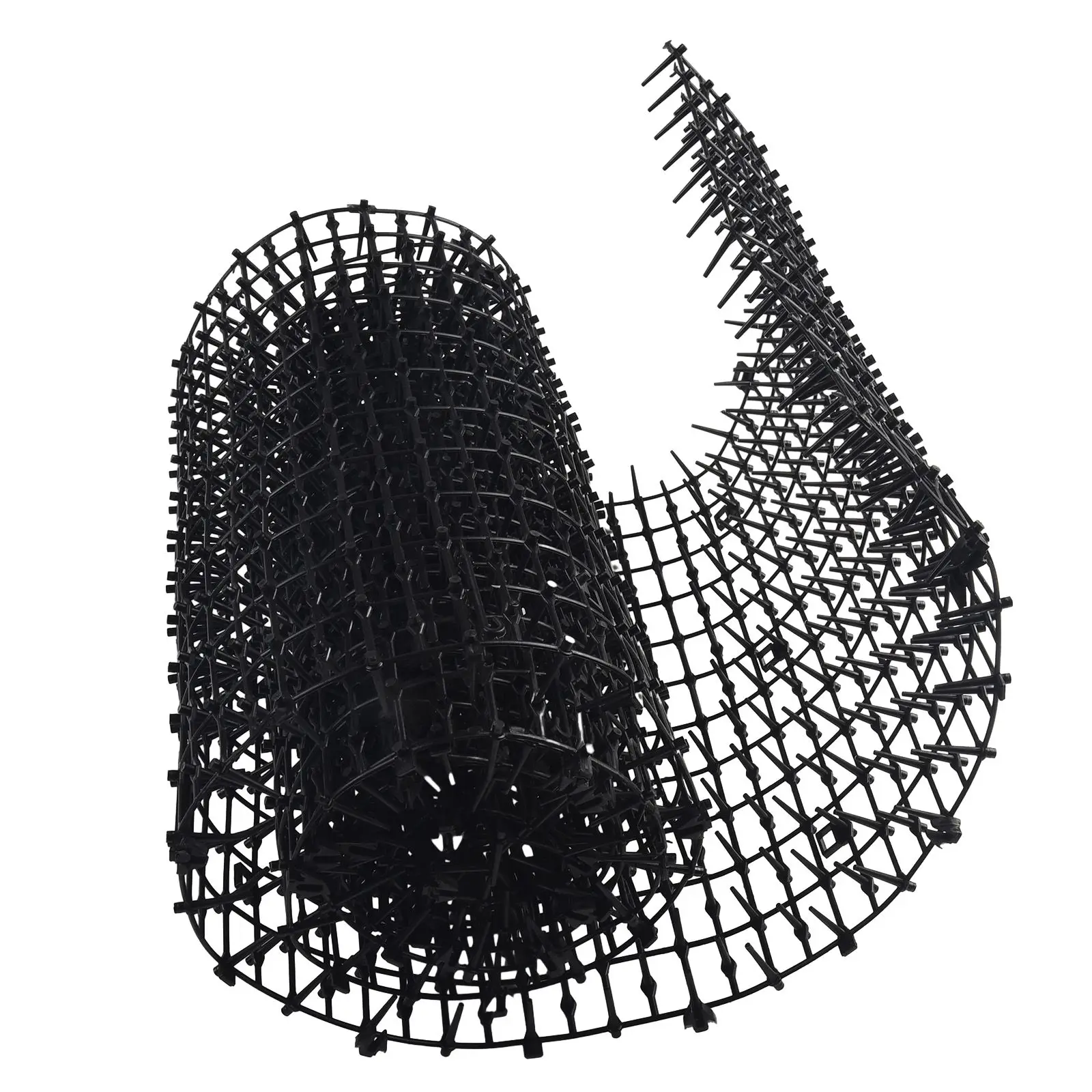 1 Pcs Gardening Anti Cat Network Cat Scat Mats Trees Skewer Prickle Strips Spikes Cat Dog Proof Mesh Fence Gardening Protection