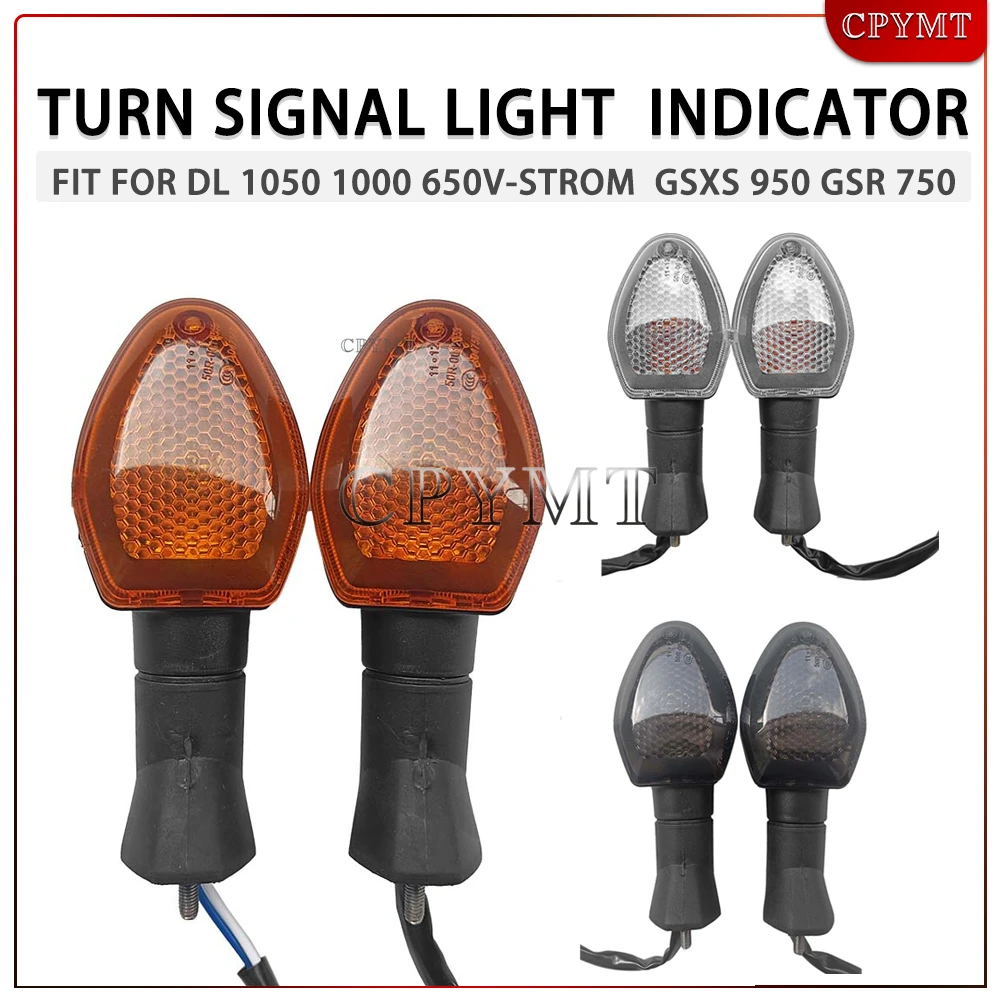 Turn Signal Indicator Light Motorcycle Winker Indicator Fit For DL 1050 1000 650V-Strom/ADV/XT SV650 Gladius GSXS 950 GSR 750