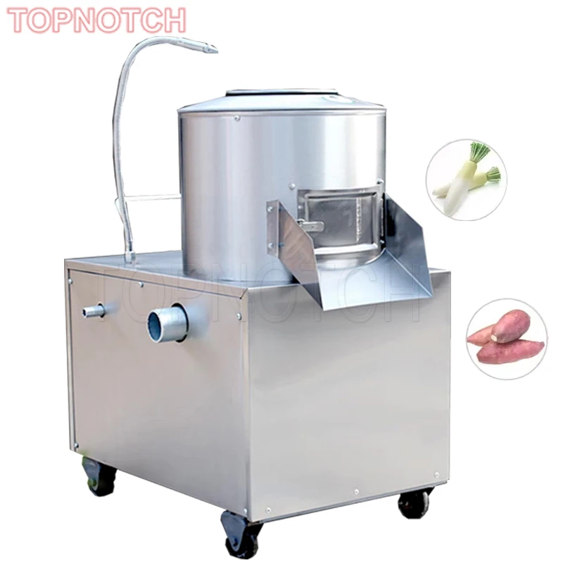 

Potato Peeler Automatic Small Stainless Steel Peeling Machine Taro Potato Groundnut Ginger Peeler Commercial