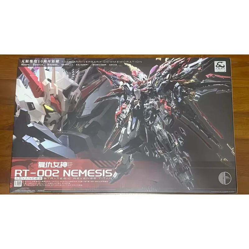 

In stock Infinite Dimension Infinite Nova Nemesis 1/100 10th Anniversary Original Mecha Trendy Assembly Model Toy First Batch