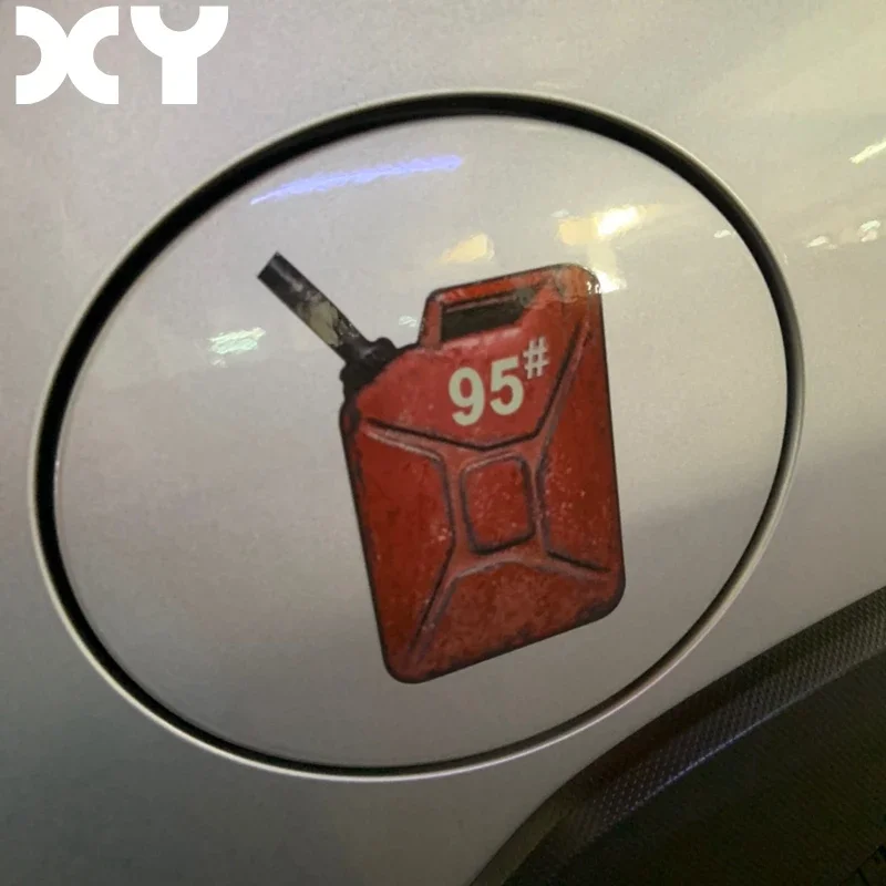 Fuel Tank Cap Sticker Waterproof Vinyl Decal For Car Motorcycle Gas Tank Cover Accessories