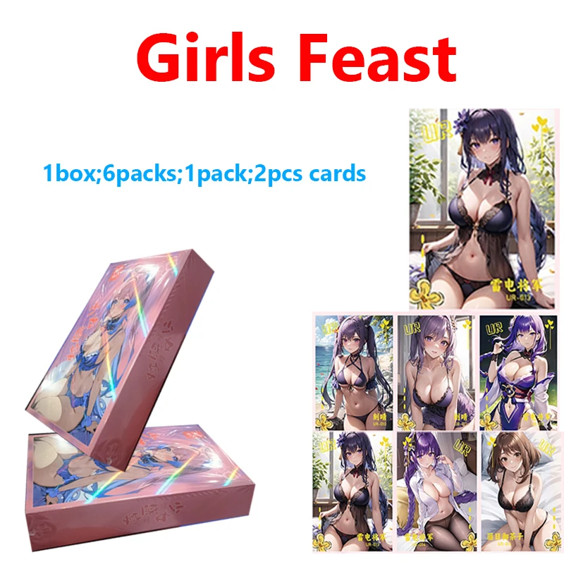 

2024 Newest Goddess Story Stunning Girl Collection Waifu Booster Box Bikini Swimsuit CCG ACG TCG World Trading Hobbies Gift