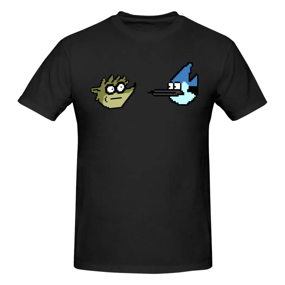 Rigby And Mordecai Awesome T Shirts Graphic Y2K Gifts Short Sleeve Tshirt For Men Women Clothing