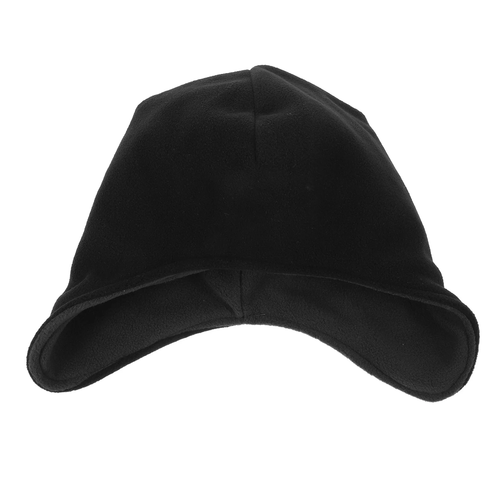 

Warm Fleece Sleeping Cap For Elderly Soft Breathable Beanie Hat Night Hair Protector Winter Headwear For Men Women