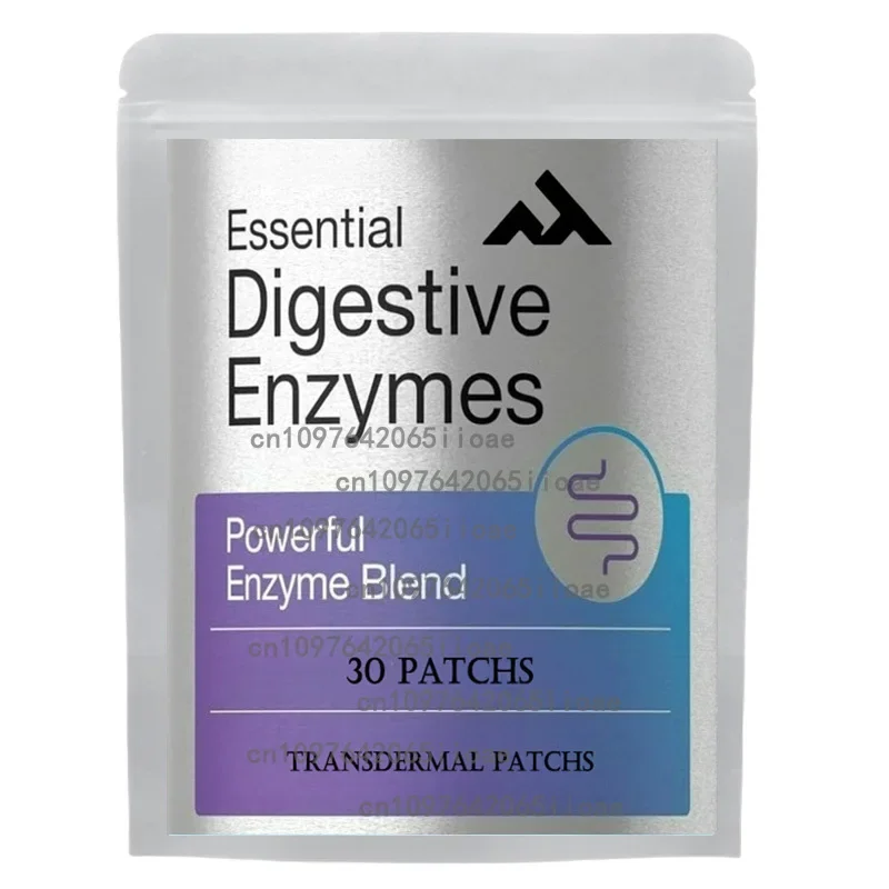 

30 Patches Papain Digestive Enzyme Supplements for Adults Beneficial Bacteria Immune System Support and Healthy Digestio
